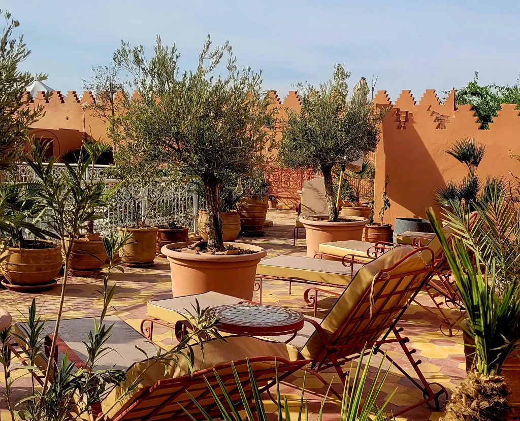 Riad typique au maroc