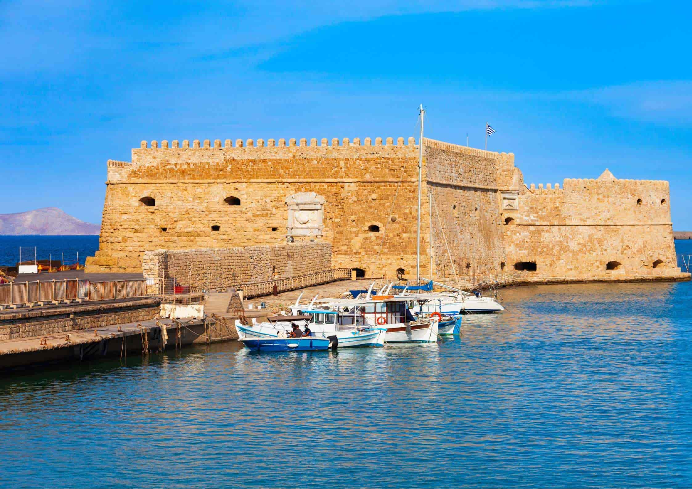 Grèce-Crète-port Heraklion