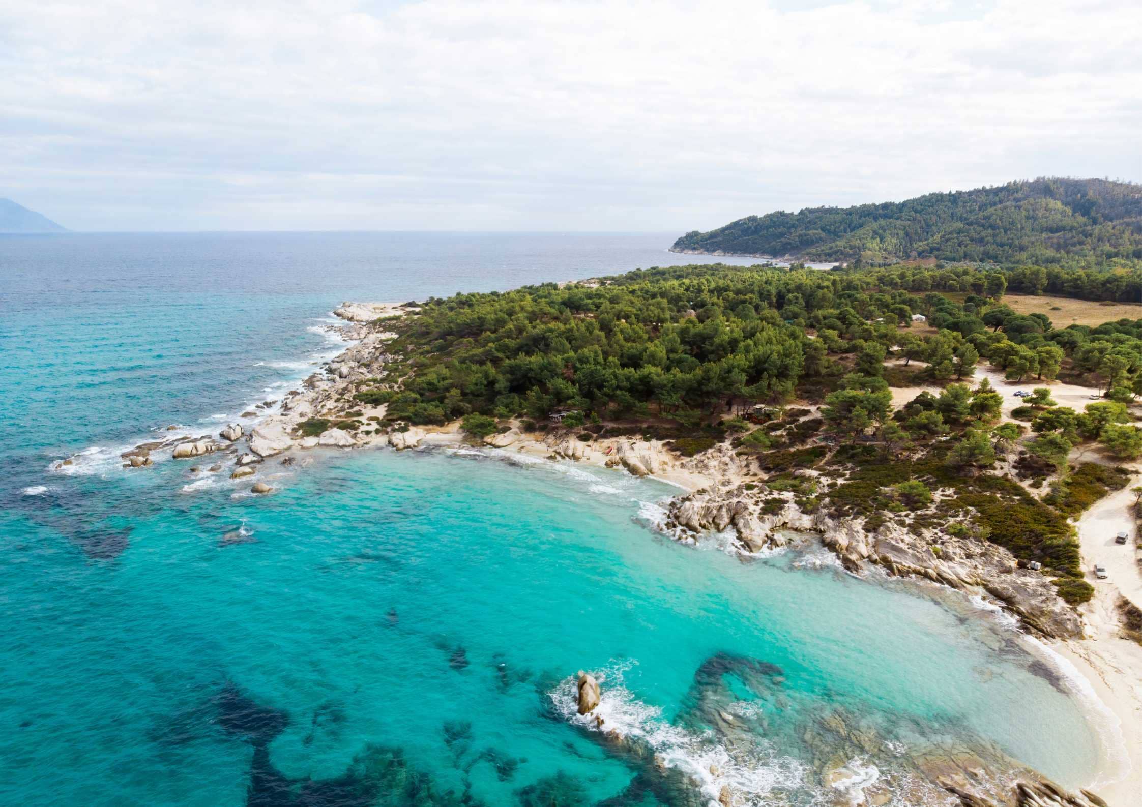 Grèce-mer-Chalcidicie