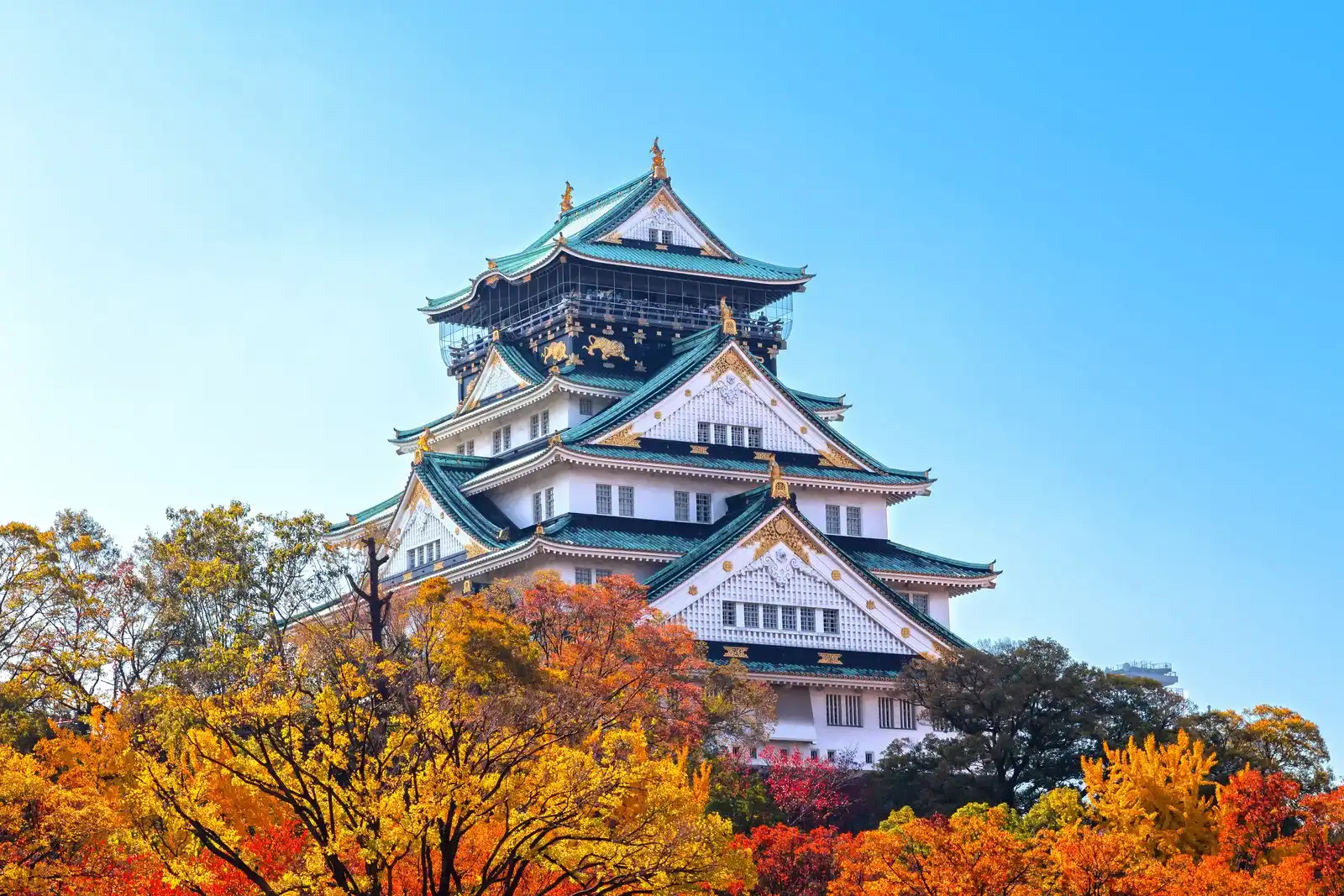 Japon-Osaka-Chateau