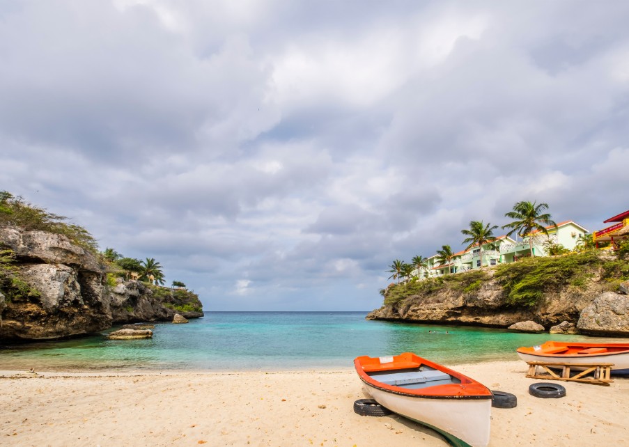 Playa Lagun-falaises-rocheuses-curacao-caraibes