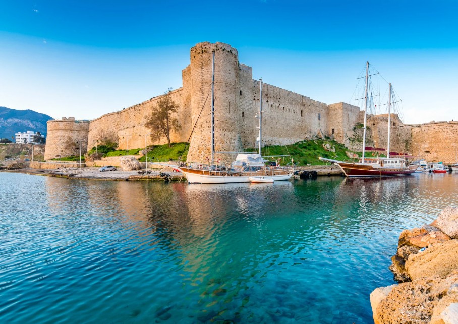 château de Kyrenia-vieux-port-chypre