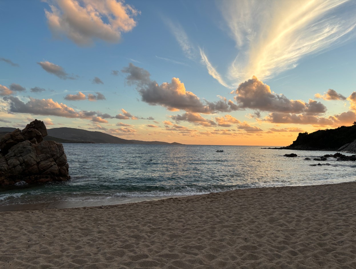 plage d'Abbartello-olmeto-corse-sud-sunset